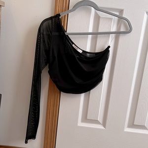 Womens Black going out top